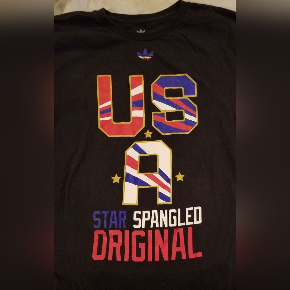 Adidas USA graphic crew neck t-shirt, 2XL